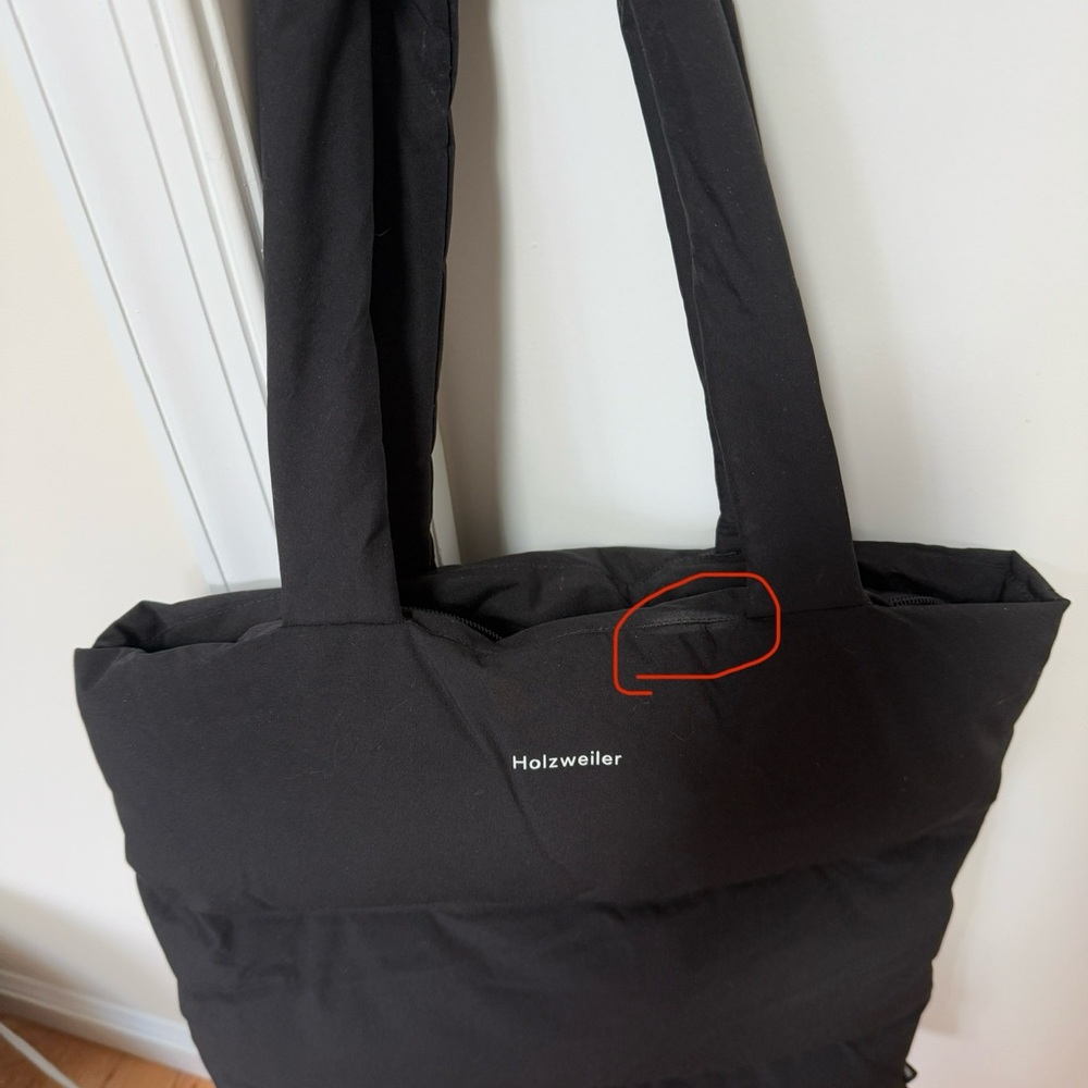 HOLZWEILER Ulriken Black Tote Bag - Picture 7 of 8